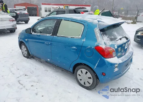 2015 Mitsubishi Mirage De z USA, uszkodzony, nr VIN ML32A3HJXFH053659